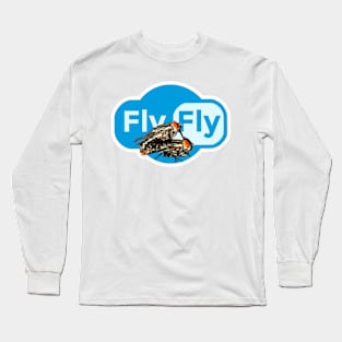 Fly Fly (fly on fly) Long Sleeve T-Shirt